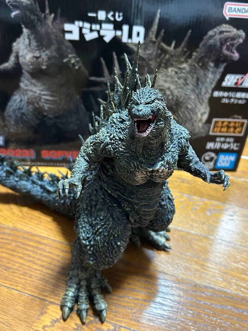 開封品 一番くじ ゴジラ -1.0 A賞 ゴジラ(2023) SOFVICS