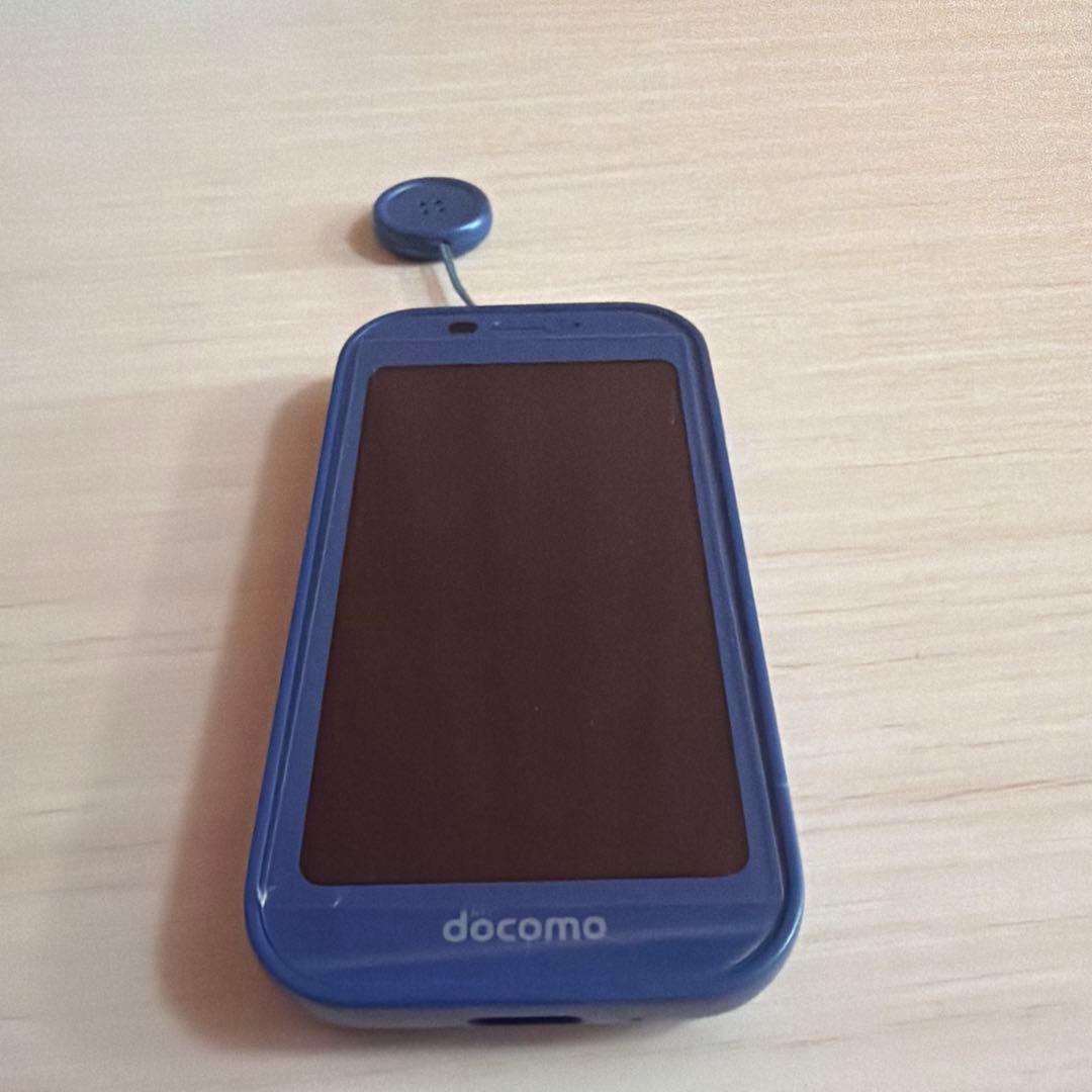 docomo キッズ携帯電話 SH-03M 青 ブルー カバー 箱 説明書 - メルカリ