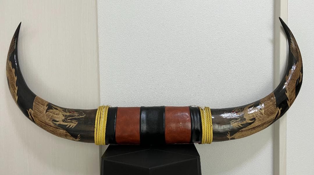 水牛の角 ツノ 約117.5cm 置物 飾り - メルカリ