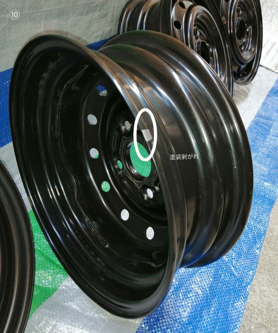 ❪スズキエブリイ“ブラック”パッケージ❫ ホイール▪キャップ12インチ4本セット