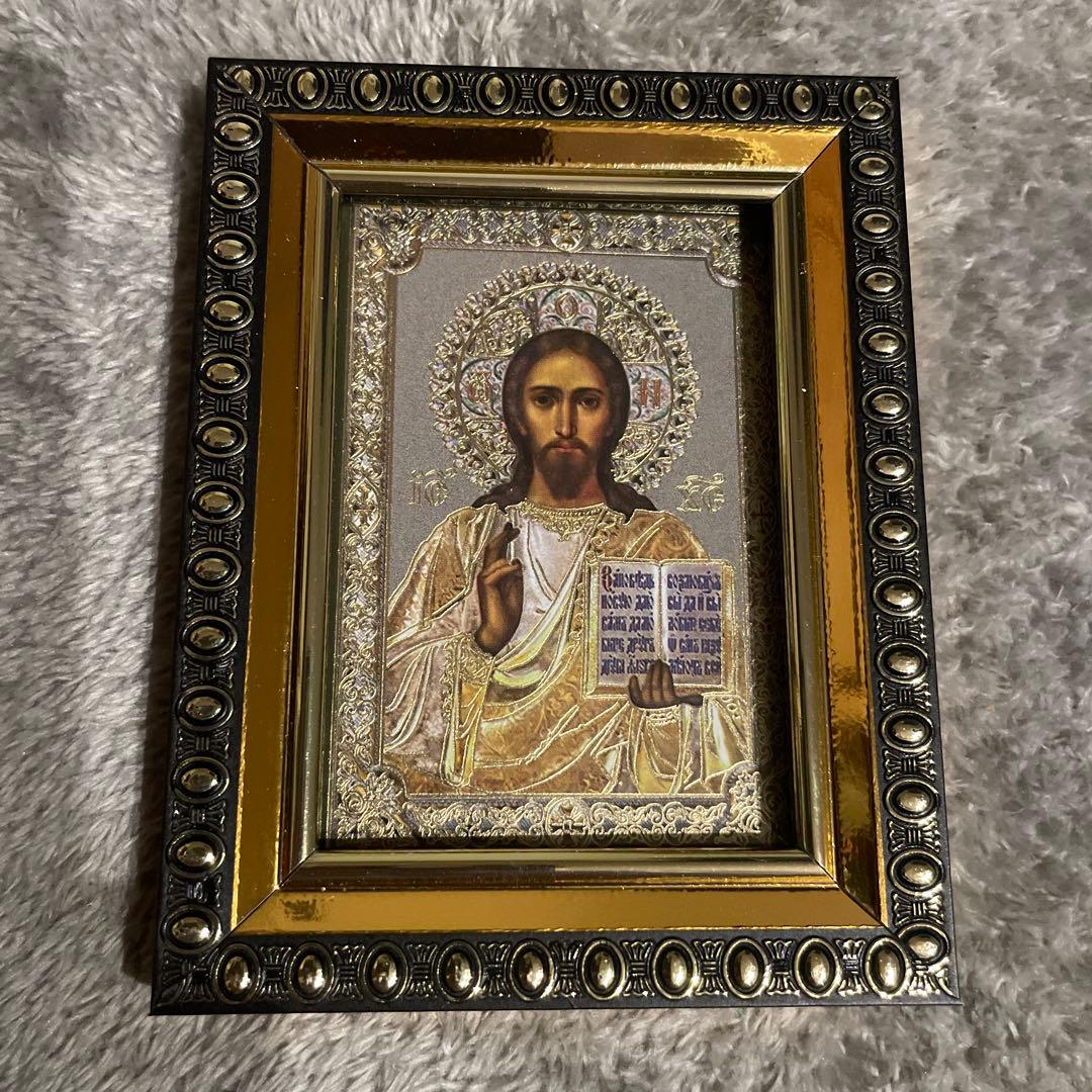 ロシア正教会 イコン キリスト - メルカリ