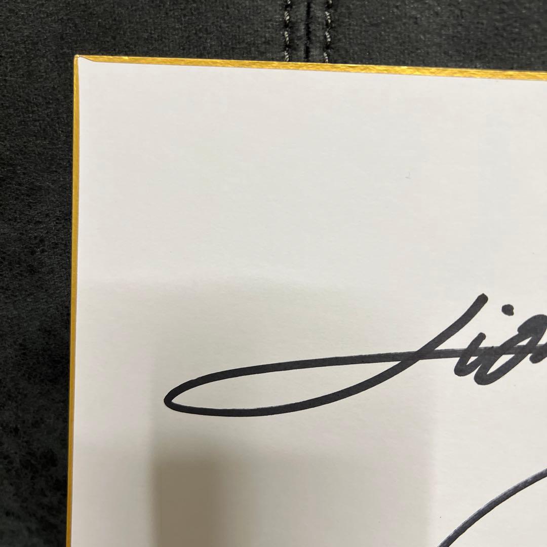 埼玉西武ライオンズ】 山川穂高選手 直筆サイン色紙 - メルカリ