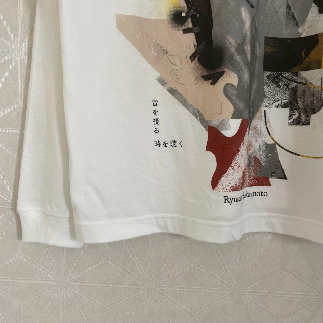 希少品.希少サイズ】⧫ 坂本龍一 | 音を視る時を聴く 長袖Tシャツ