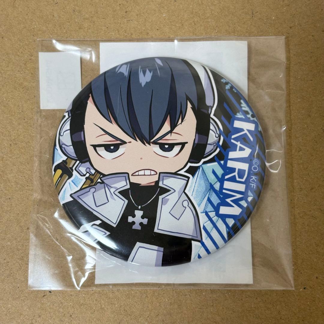 まるくじ 炎炎ノ消防隊 カリムフラム 缶バッジ カリム - メルカリ