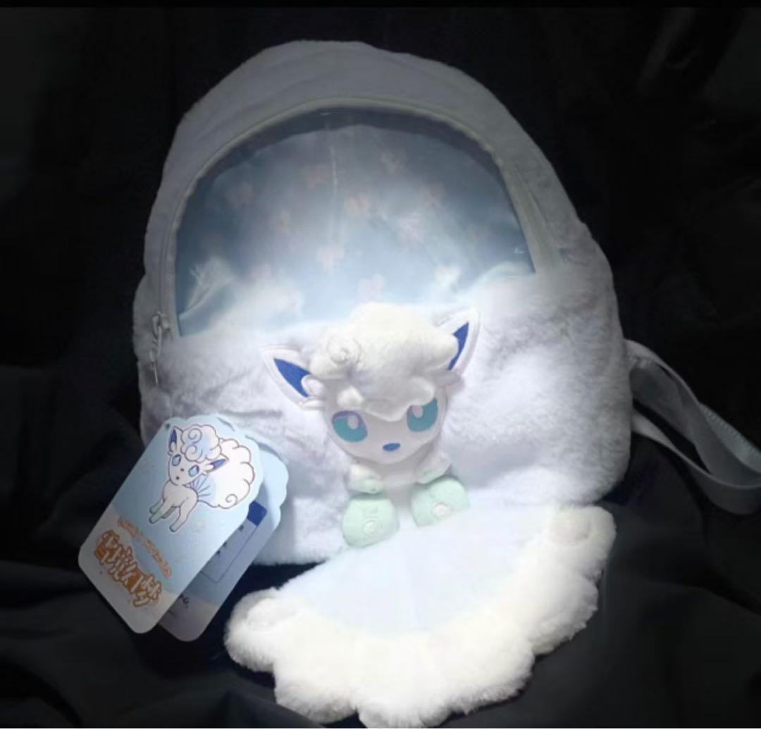 中国限定 ポケモン アローラロコン ファーリュックサック 新品未使用