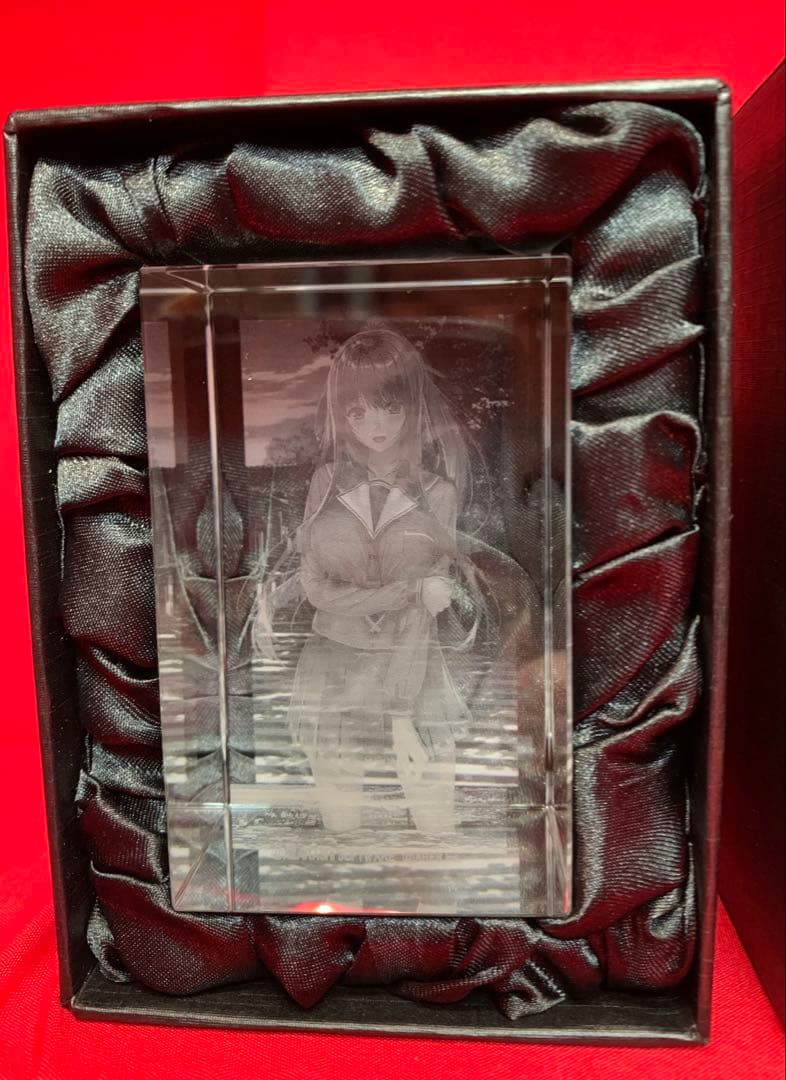 1点のみ　ピロ水　アマカノ2 3Dクリスタル　黒姫結灯