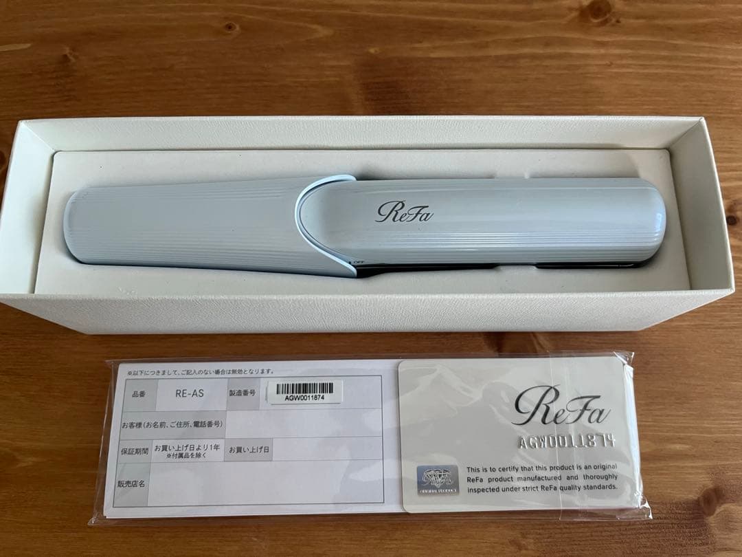 リファ フィンガーアイロン ホワイト おひとり様1点まで】リファ フィンガーアイロン ST / リファ(ヘア