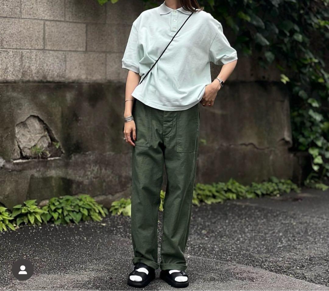 定価21870円orSlow(オアスロウ) ファティーグパンツベイカーパンツ 0 予約商品(お届け予定 3月頃以降) orSlow オアスロウ ファティーグ