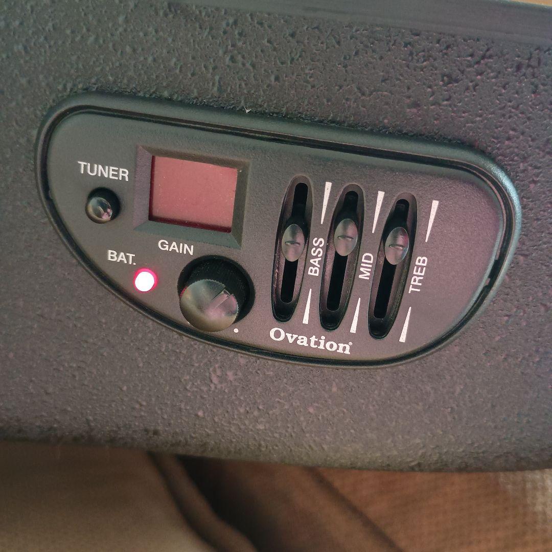超美品 低弦高 Ovation エレアコギター 黒 Elite おまけ付き - メルカリ