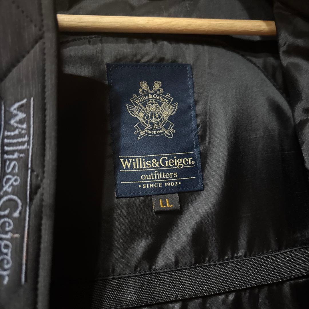 Willis & Geiger ブラックジャケット LL 冬用 - メルカリ