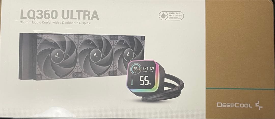 新品・未使用・未開封 CPUクーラー DEEPCOOL LQ360 ULTRA LQ360 ULTRA｜DEEPCOOL｜株式会社アユート PCパーツ・VR・オーディオ等
