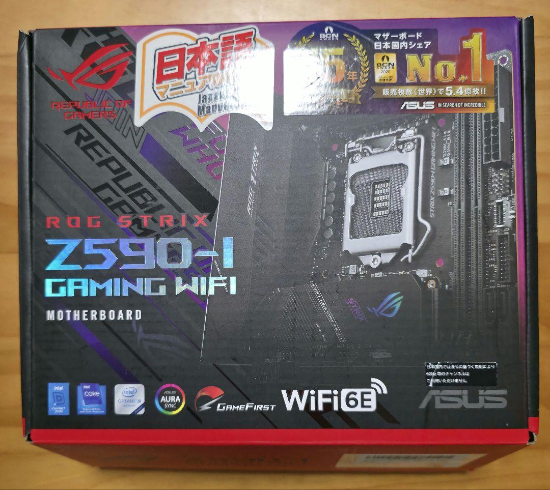 【ジャンク品】ROG STRIX Z590-I GAMING WIFI ジャンク品】ROG STRIX Z590-I GAMING WIFI ROG STRIX Z590-I GAMING WIFI