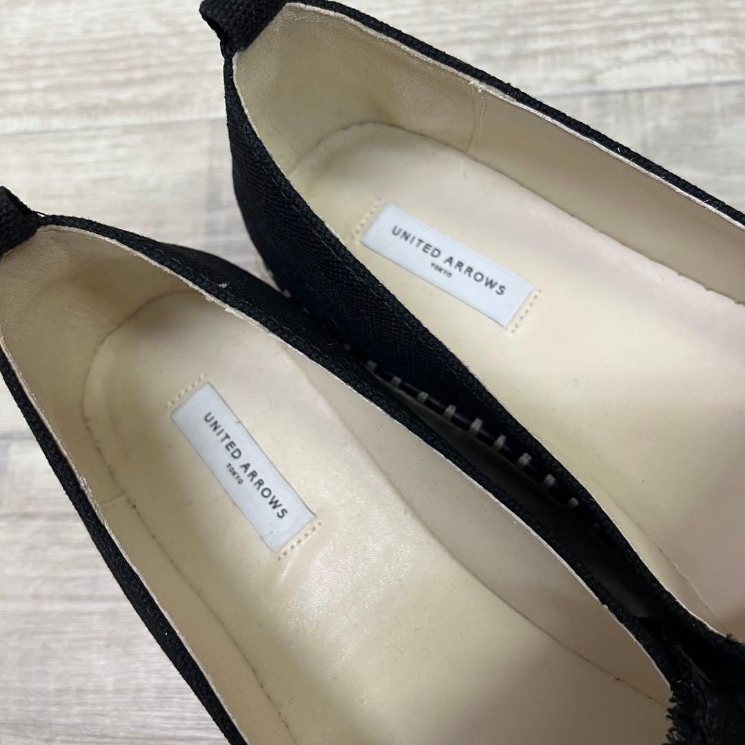 A*M様 美品！ ユナイテッドアローズ ビジュー エスパドリーユ スリッポン 3