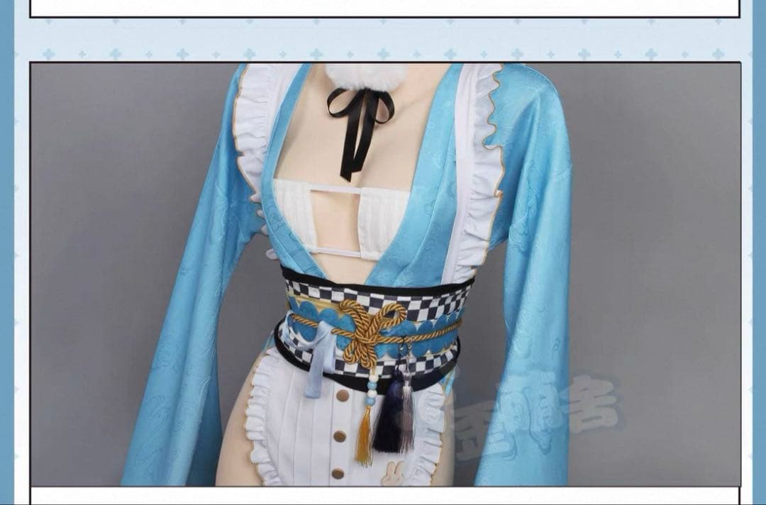 ブルアカ　トキ　同人メイド服　コスプレ衣装　ブルーアーカイブ