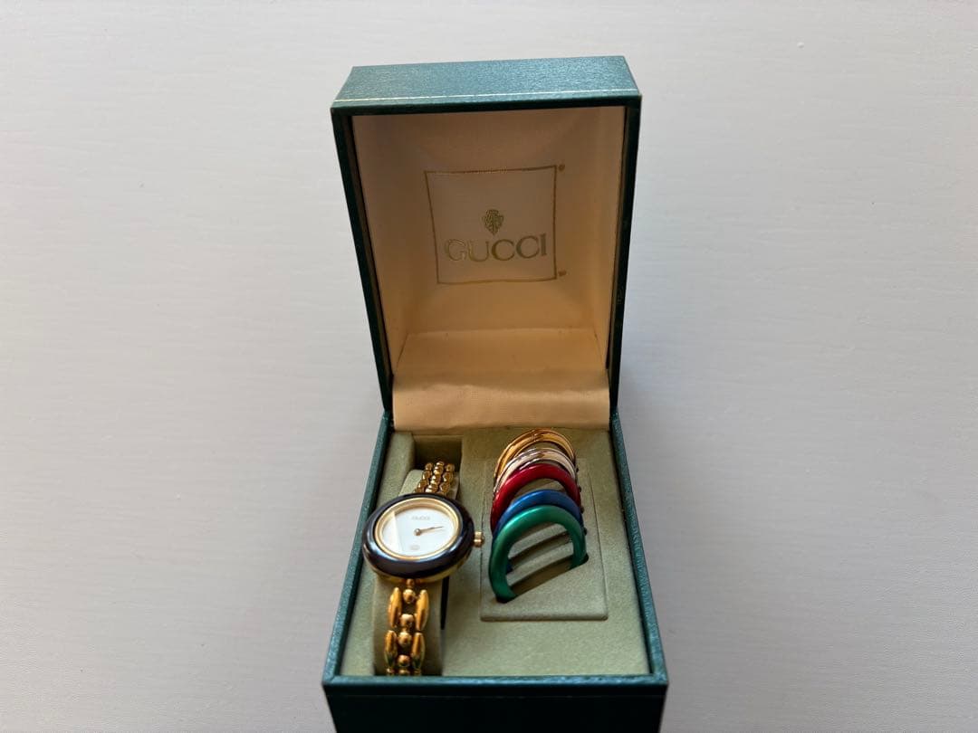 Gucci 時計 ゴールド バンドセット Brandol / GUCCI グッチ レディース腕時計 トワール バングルウォッチ