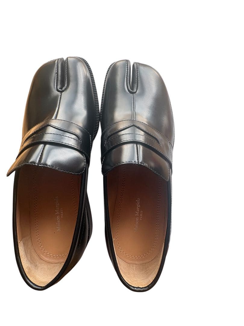 Maison Margiela Tabi 足袋 ローファー ブラック 38 - メルカリ