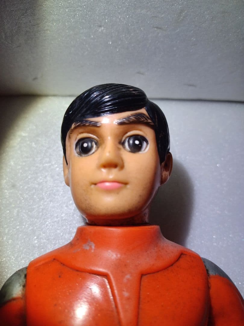 昭和購入物)ファイヤーマン（約27㎝）面なし ソフビ - メルカリ