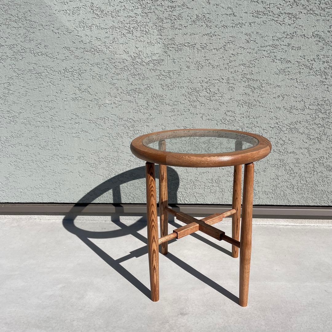 サイドテーブル　無垢　ガラステーブル 楽天市場】サイドテーブル ガラステーブル 台 天板ガラス モダン