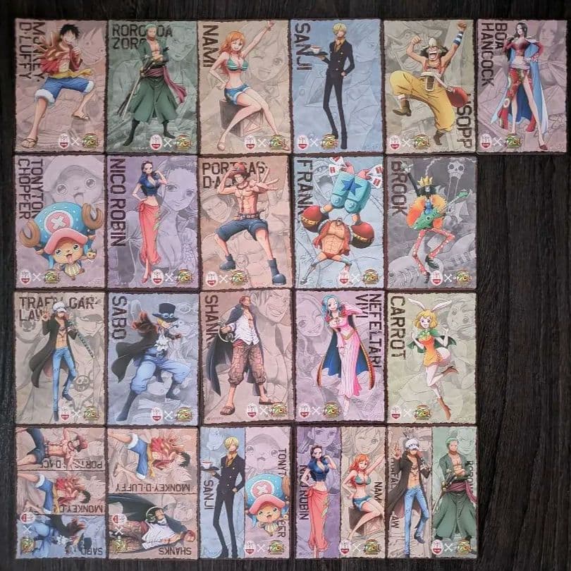 ワンピース なか卯 コラボ カード 21枚 - メルカリ