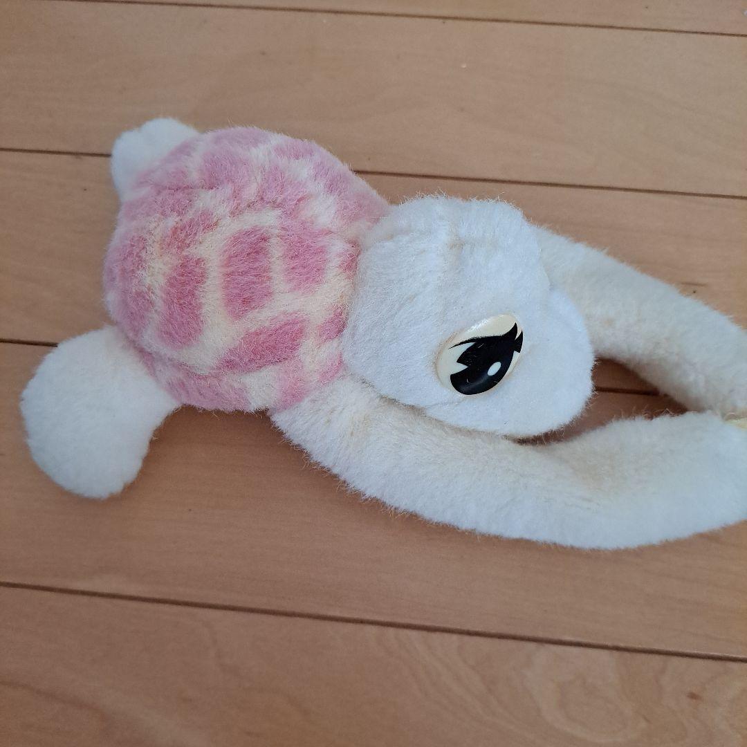 宮崎シーガイア カメ型ぬいぐるみ ピンク - メルカリ
