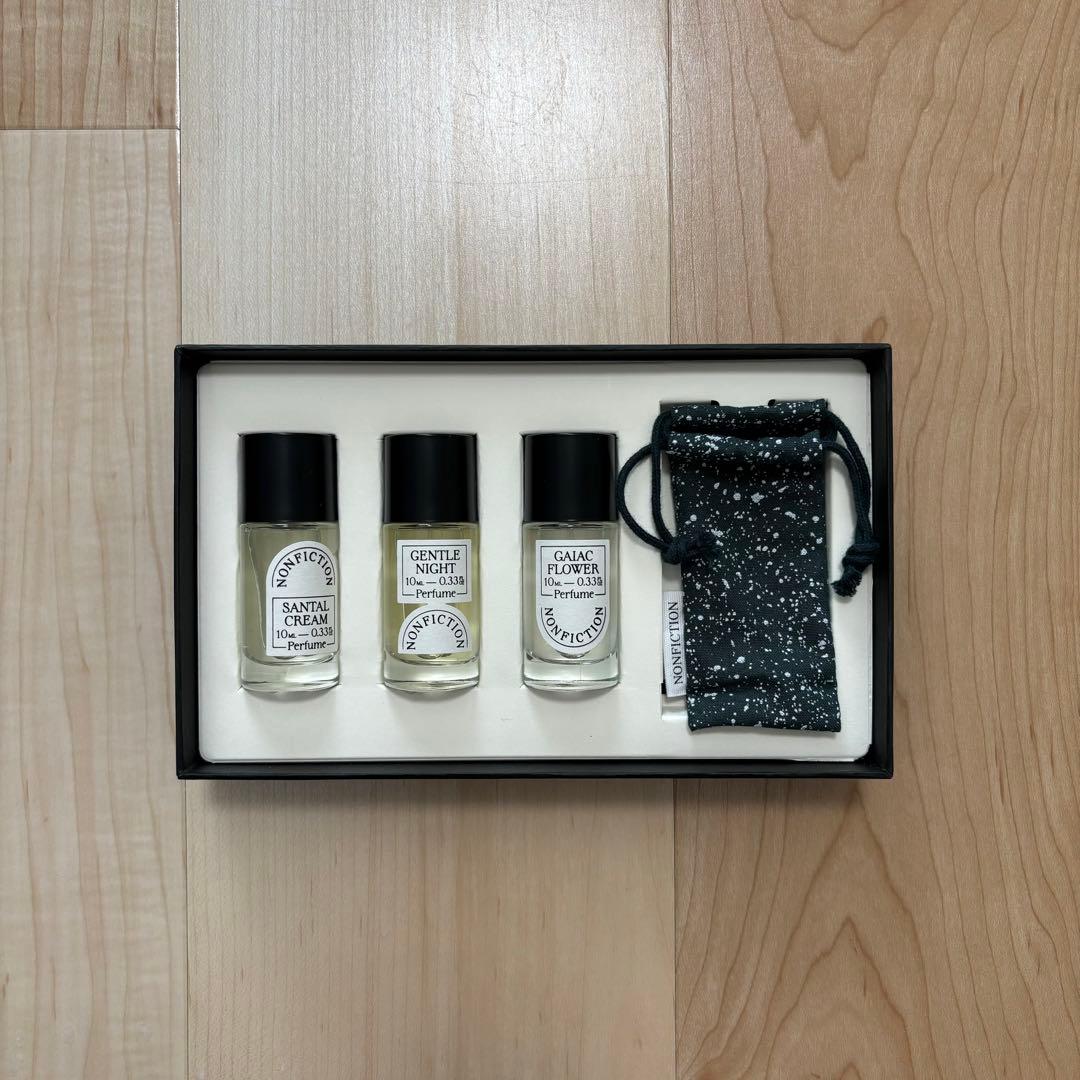 【新品未使用】NON FICTION 香水 3本セット 10ml nonfiction-perfume-10ml-x-3-