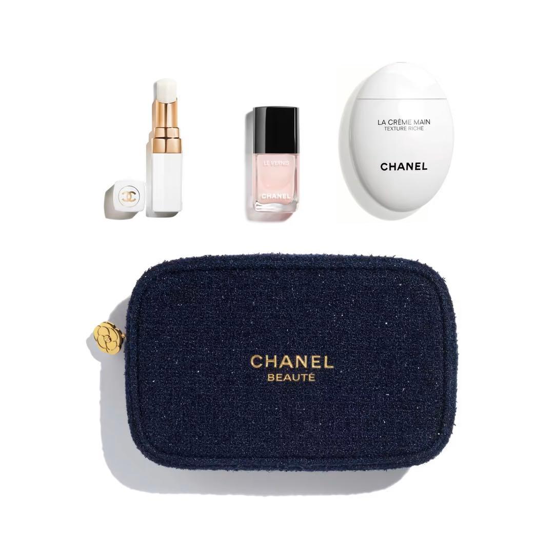 CHANEL シャネル リップ アンド ネイル ケア セット クリスマスコフレ2025】CHANEL（シャネル）の「シャネル リップ アンド