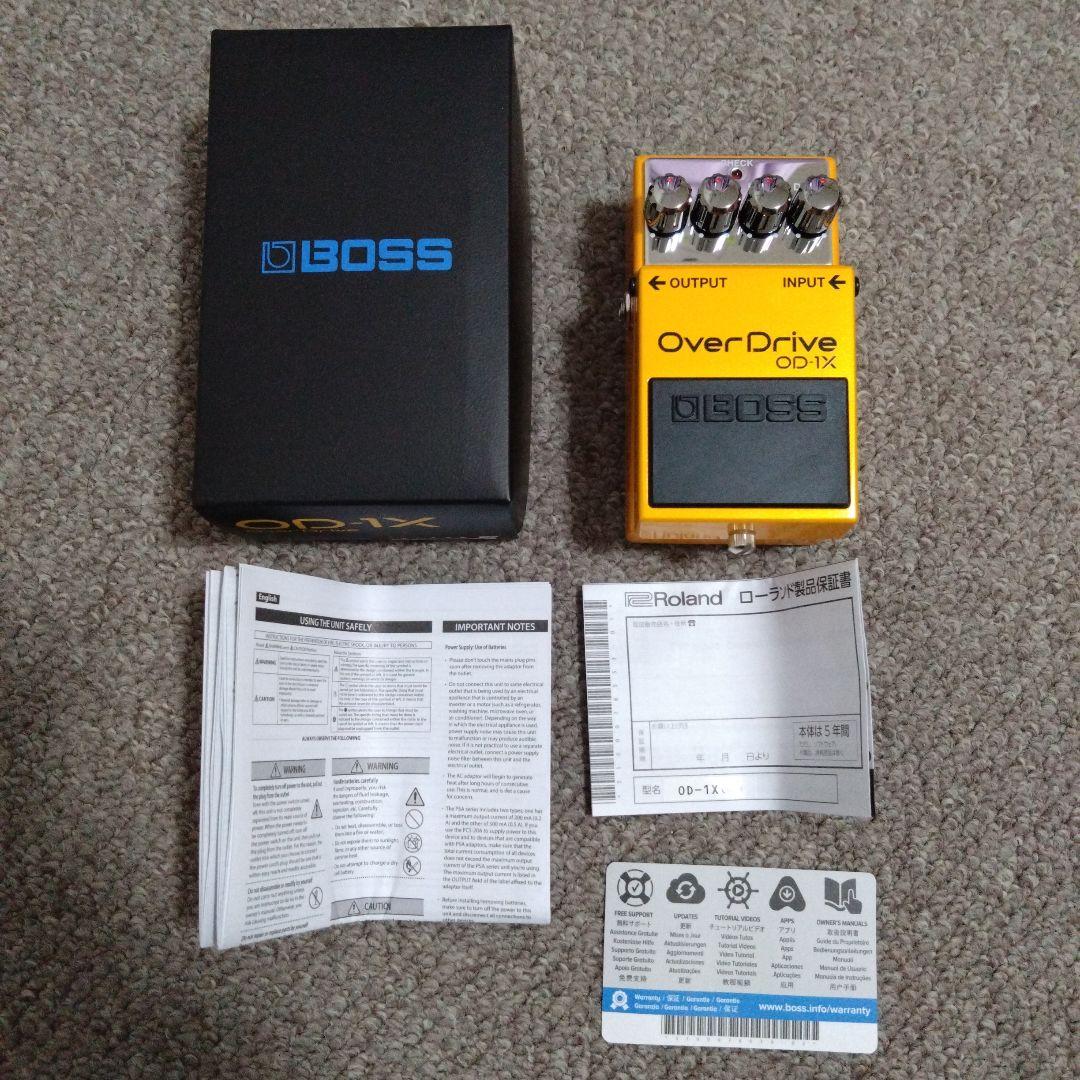 boss od-1x オーバードライブ ボス エフェクター BOSS - OD-1X | OverDrive