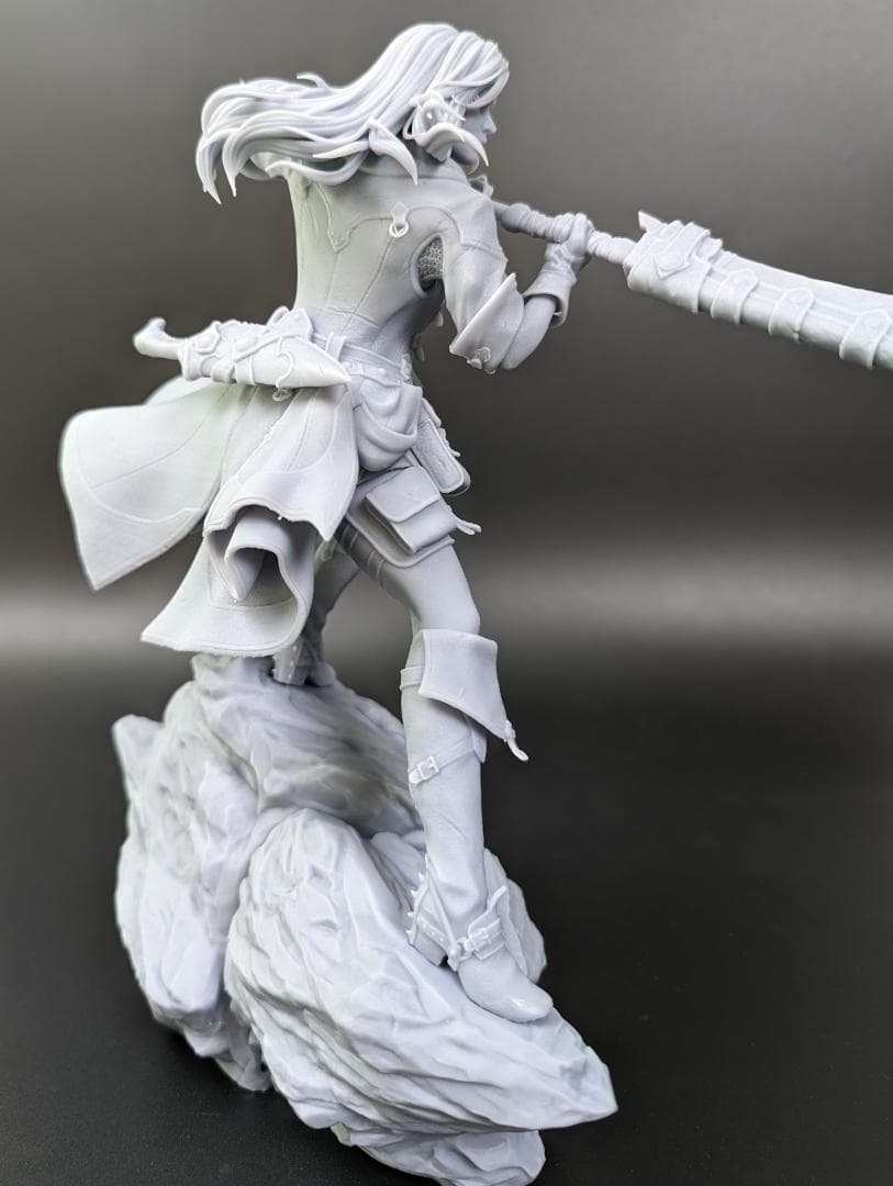 モンスターハンターワイルズ 女性ハンター フィギュア 240mm【未塗装