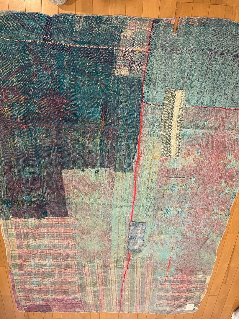 H.P.DECO ヴィンテージカンタキルト　インド製