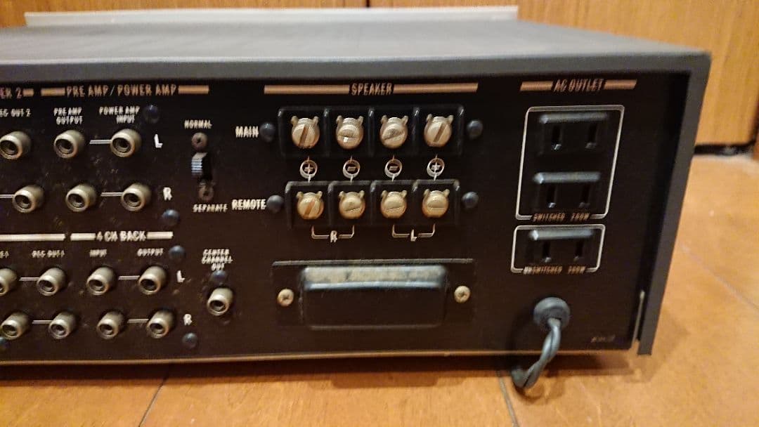 稀少 外箱 説明書付 プリ・メインアンプ SONY TA-1150D - メルカリ