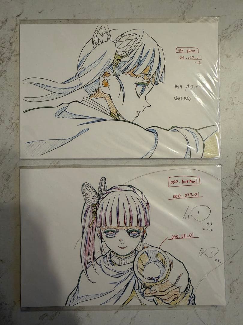 鬼滅の刃 ufotable 原画ポストカード 栗花落カナヲ - メルカリ