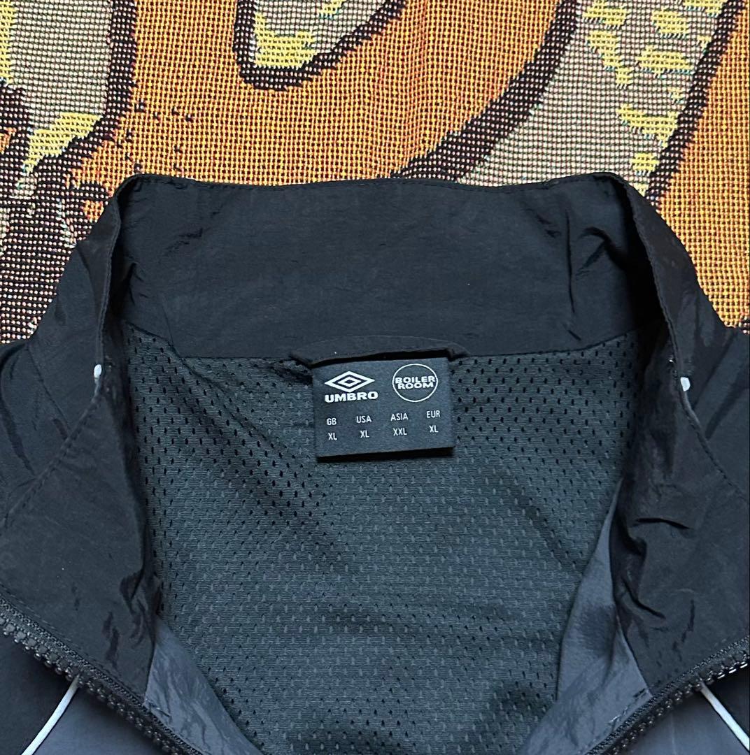 《極美品》UMBRO BOILER ROOM ナイロン トラックジャケット XL