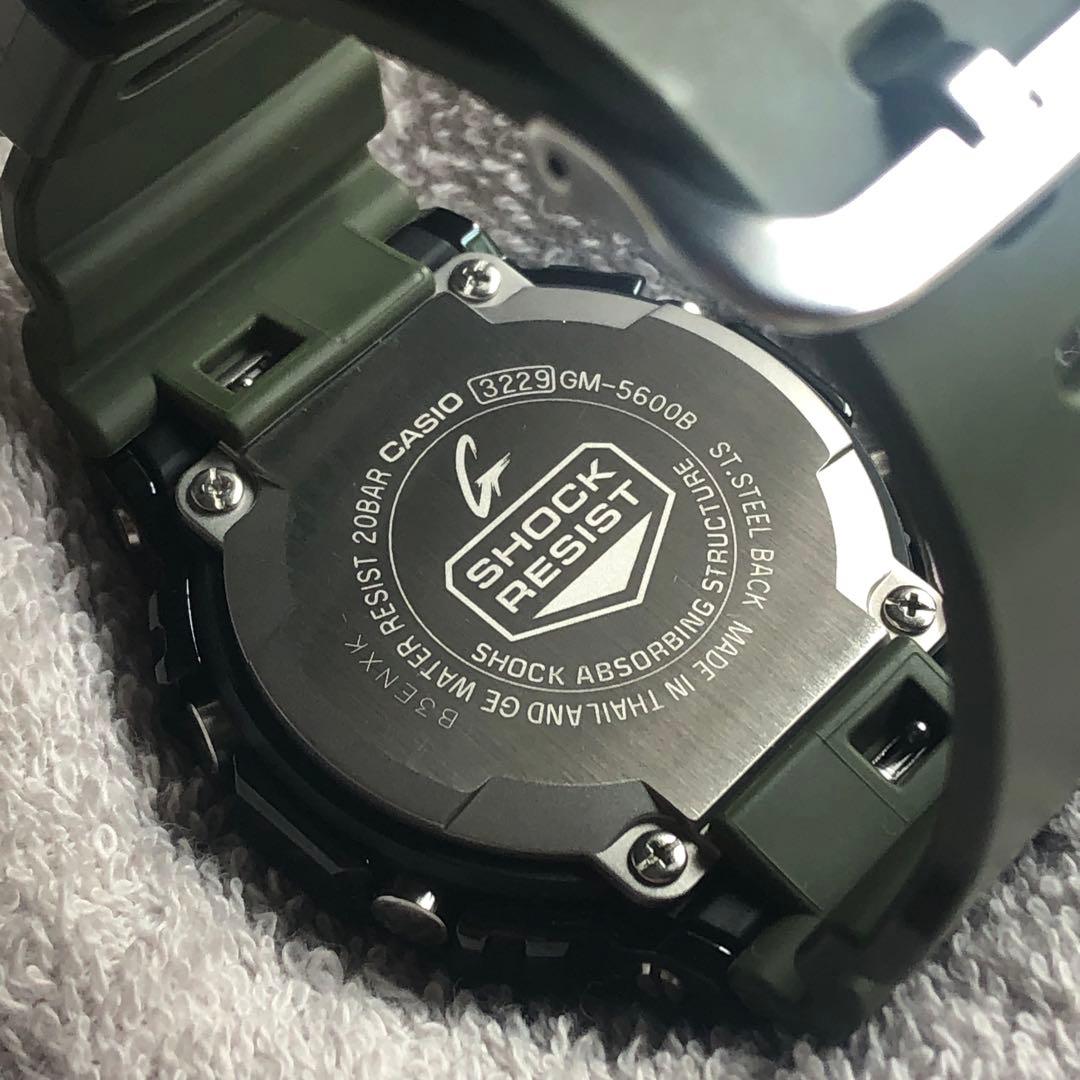大人のミリタリー［良品］GM-5600B カーキグリーン G-SHOCK