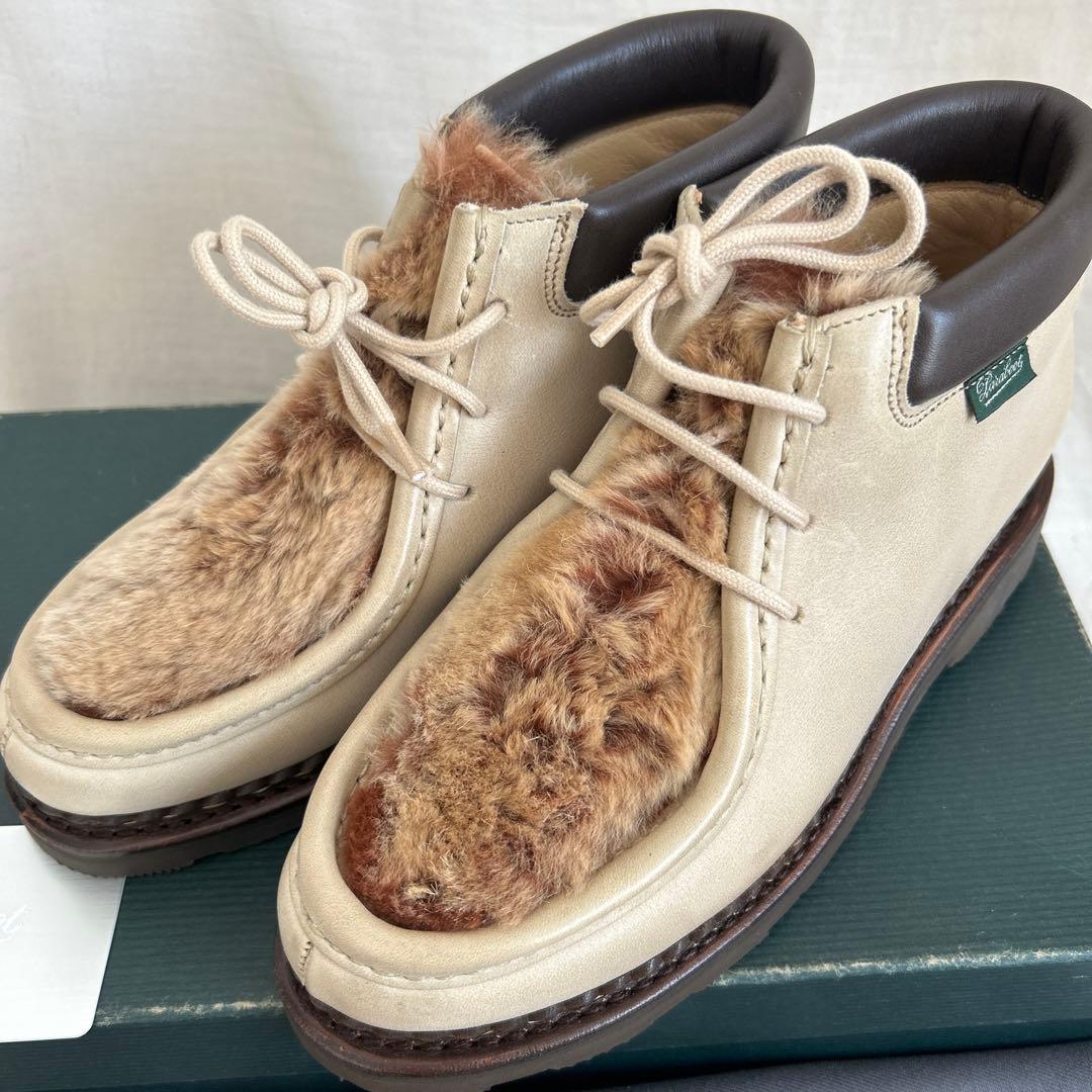 パラブーツMILLA LAPIN 希少ファーモデル - メルカリ