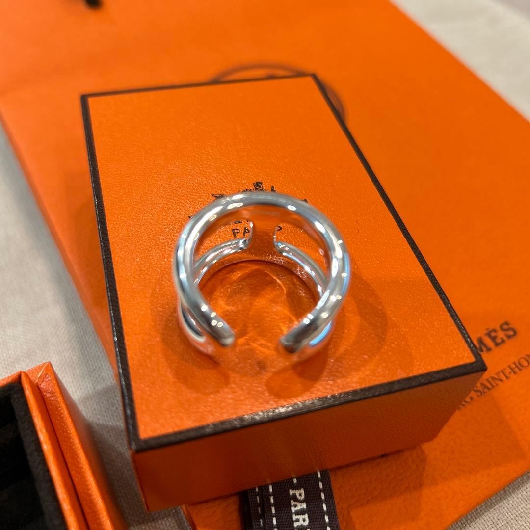 超希少HERMES Osmose GMリング オスモズ 65 25号 エルメス - メルカリ