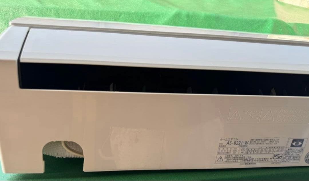 室外機も込 6畳用 富士通 エアコン クーラー 2019年製 2.2kw 22
