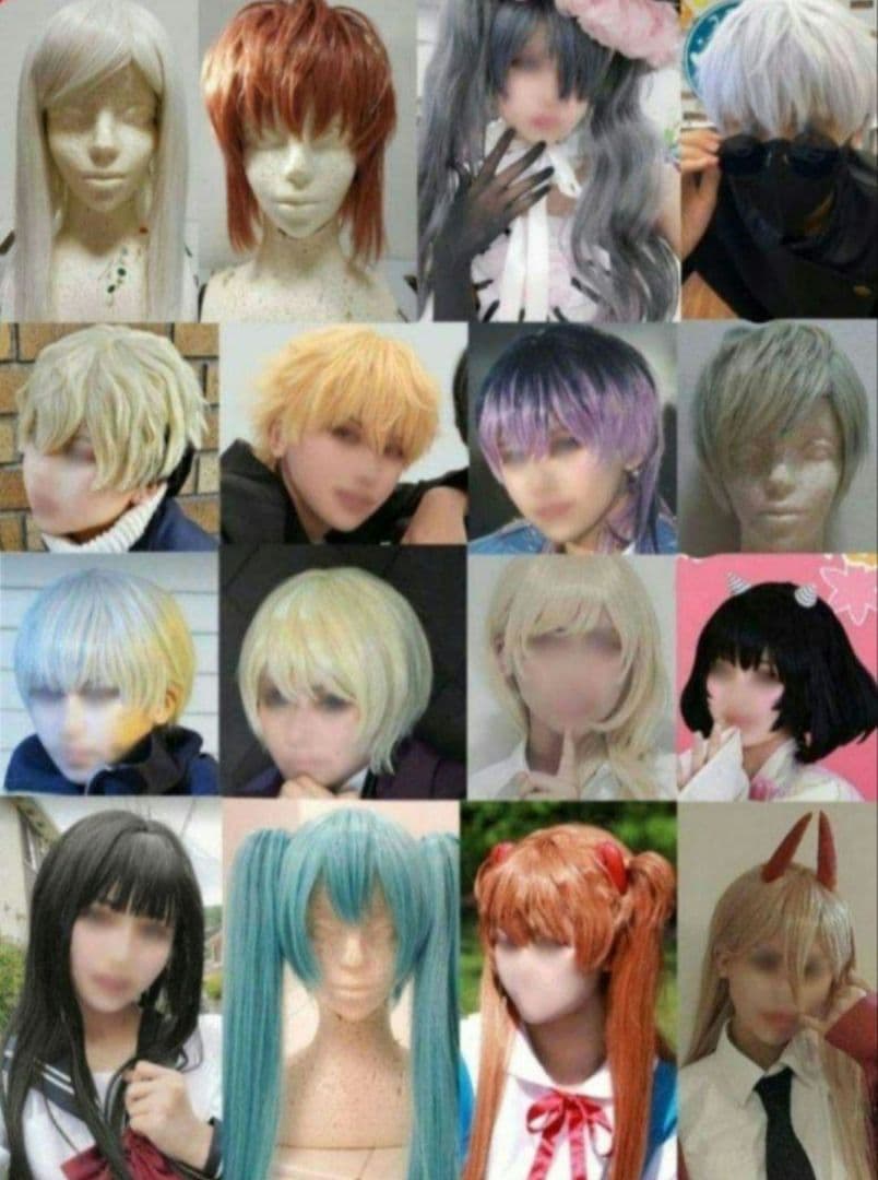 コスプレウィッグオーダー受付ページ【受付中】 - メルカリ