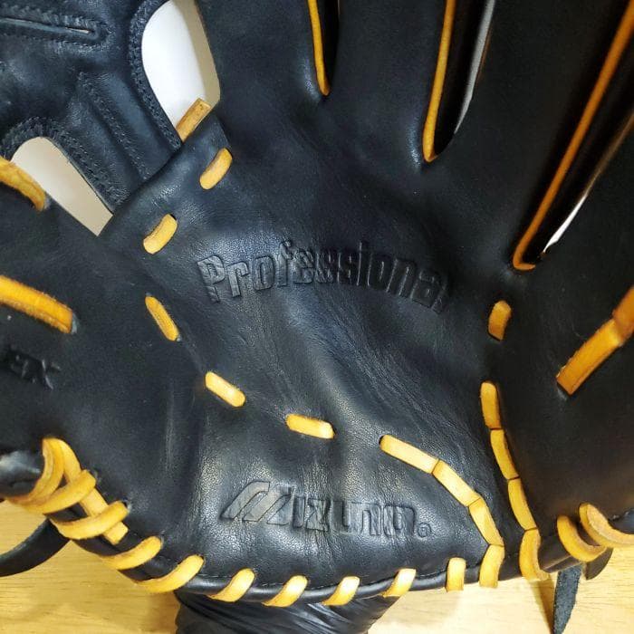 ミズノ 松井秀喜モデル 限定 ゴジラ型ウェブ Mizuno 外野用 軟式