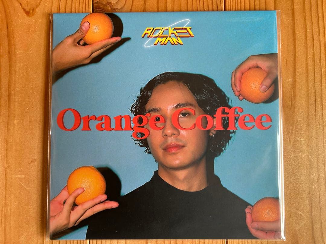 ＲＯＣＫＥＴＭＡＮ ＯＲＡＮＧＥＣＯＦＦＥＥ レコード 藤原ヒロシ ROCKETMAN / ORANGE COFFEE / 7