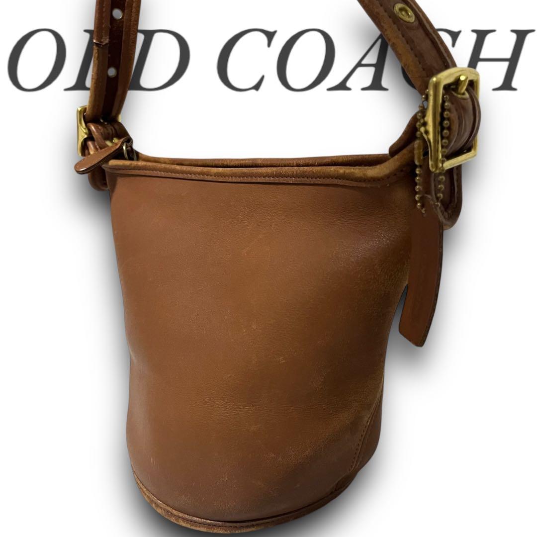 美品✨ アメリカ製 オールドコーチ ショルダーバッグ バケツ 9019