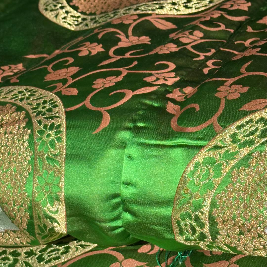 K様へ感謝お嫁入‼️干したてふかふか‼️FUTON蔵出婚礼敷きふとん降誕祭色赤緑2枚