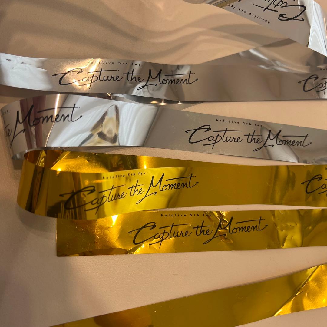 ホロライブ 5th フェス 金&銀テープ Capture the moment - メルカリ