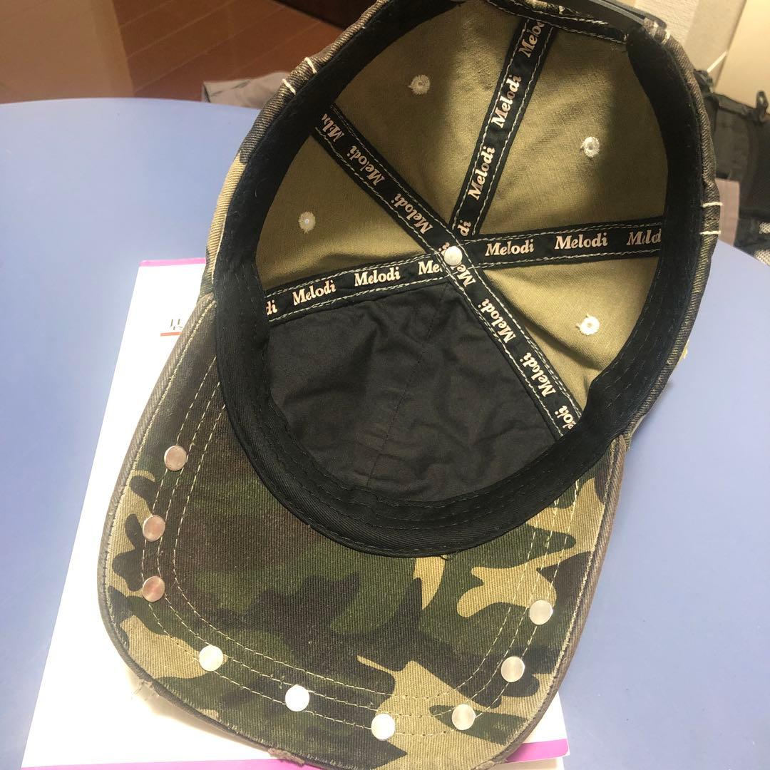 ec melodi キャップ カモ 迷彩 - メルカリ