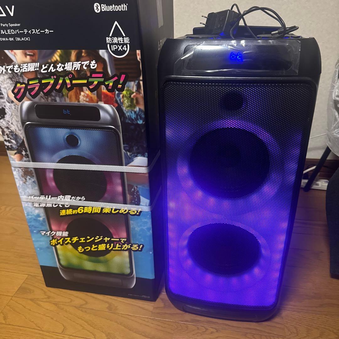 パーティスピーカー Bluetoothスピーカー GRV-PS70WA - メルカリ