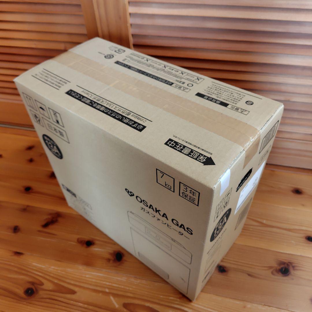 OSAKA GAS ガスファンヒーター N140 5902 ホワイト 値下げ