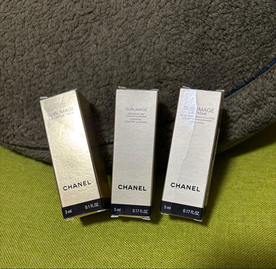 CHANEL SUBLIMAGE トライアルセット 3ml 5ml - メルカリ