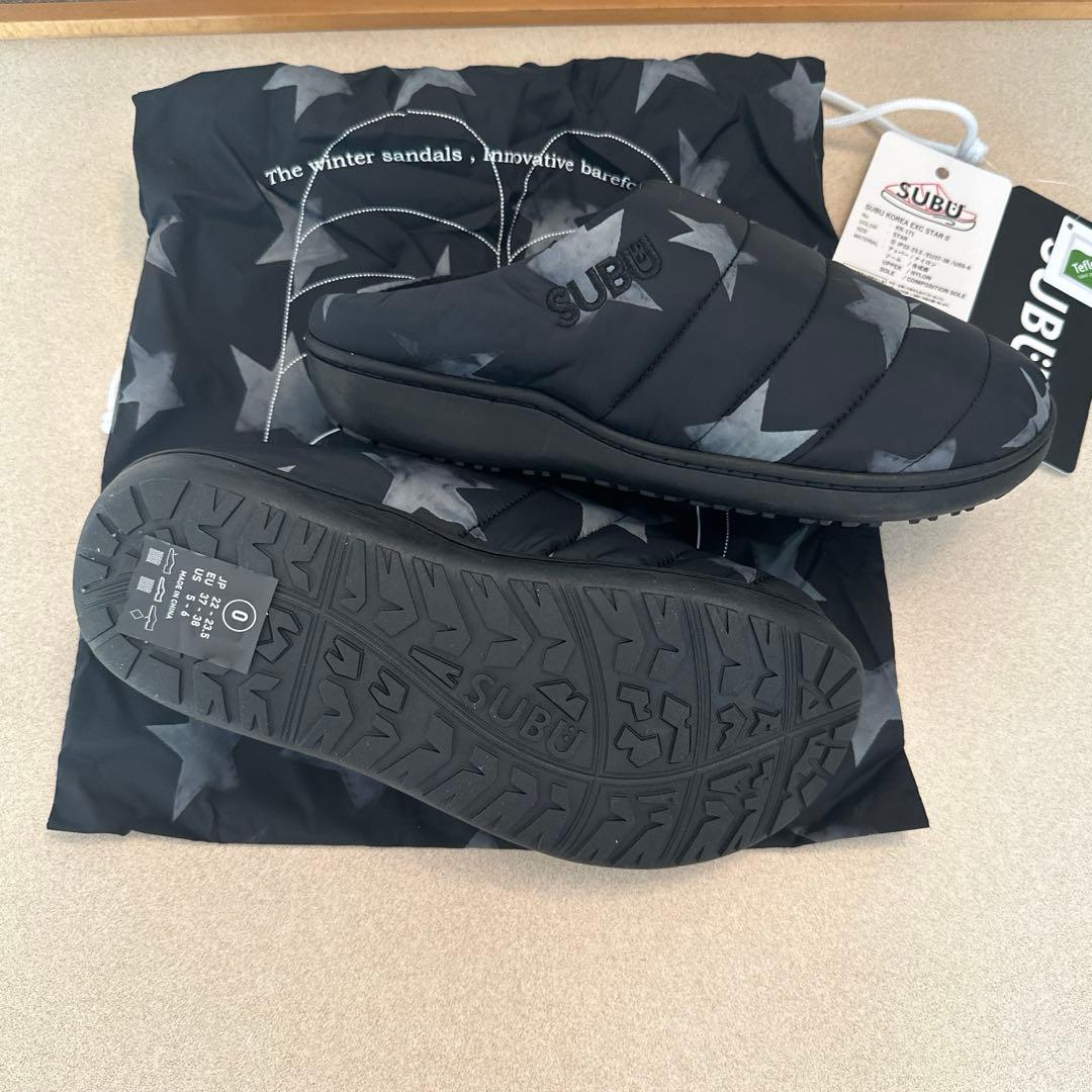 韓国限定】SUBU⭐️Sandal Star☆冬用サンダル星22〜23.5希少 - メルカリ