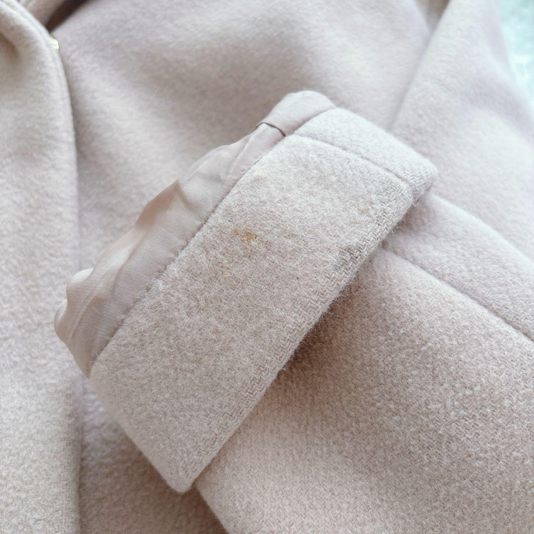 美品♡定価5.3万 ANAYI ダブルビーバーフードコート キャメル