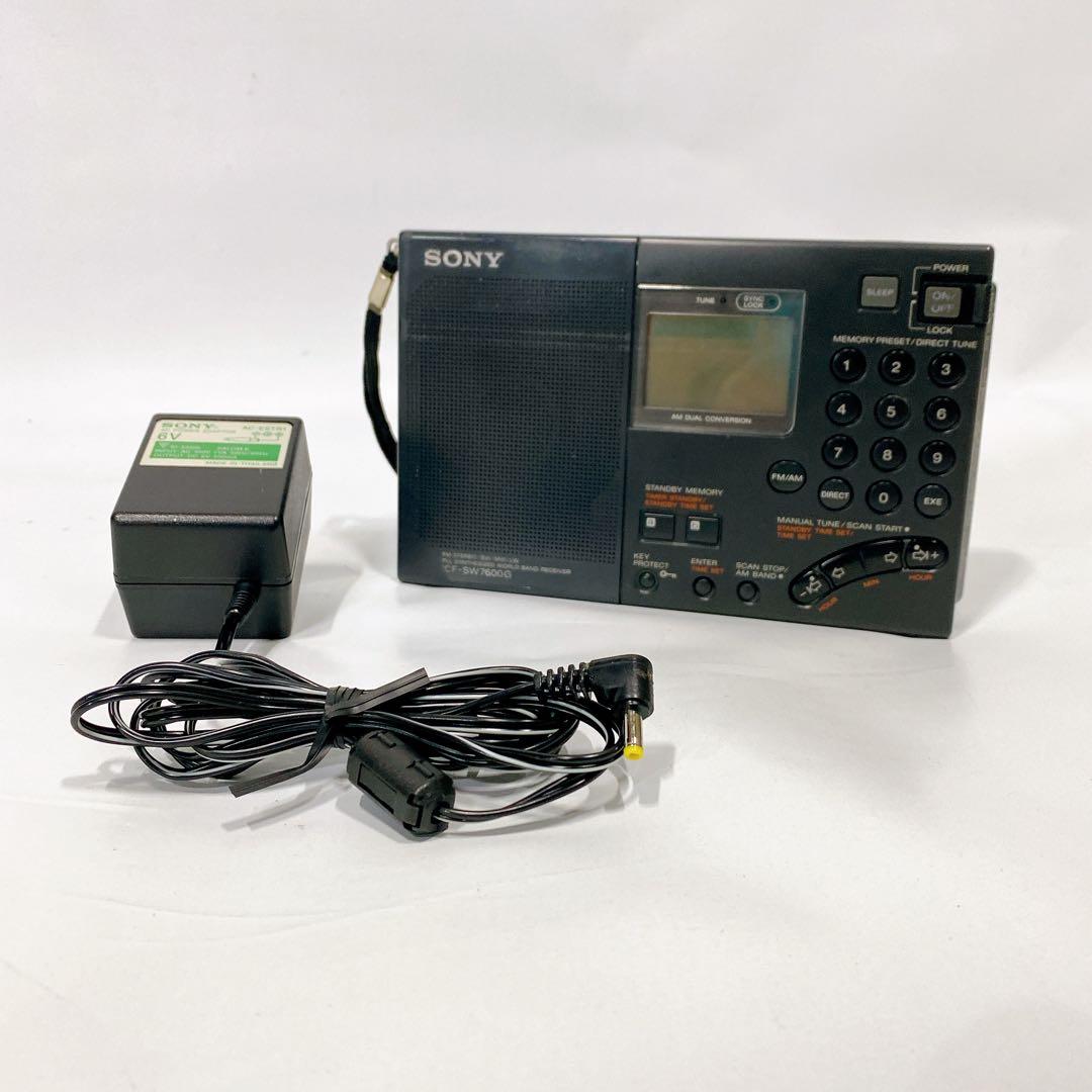 sony ICF-SW7600G シンセサイザーレシーバー　ワールド　バンド SONY ICF-SW7600G ワールドバンド受信機 - メルカリ