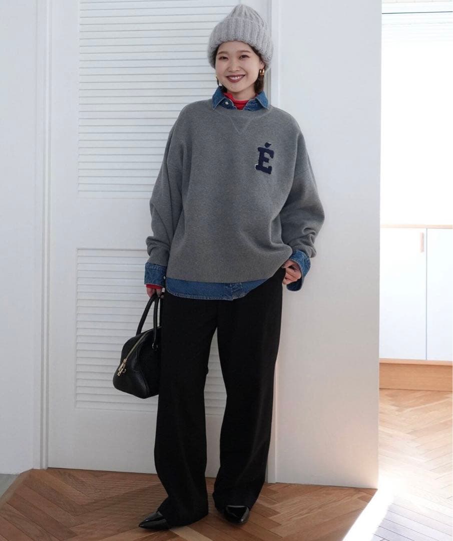 スローブイエナ サガラ刺繍スウェットライクニット - メルカリ